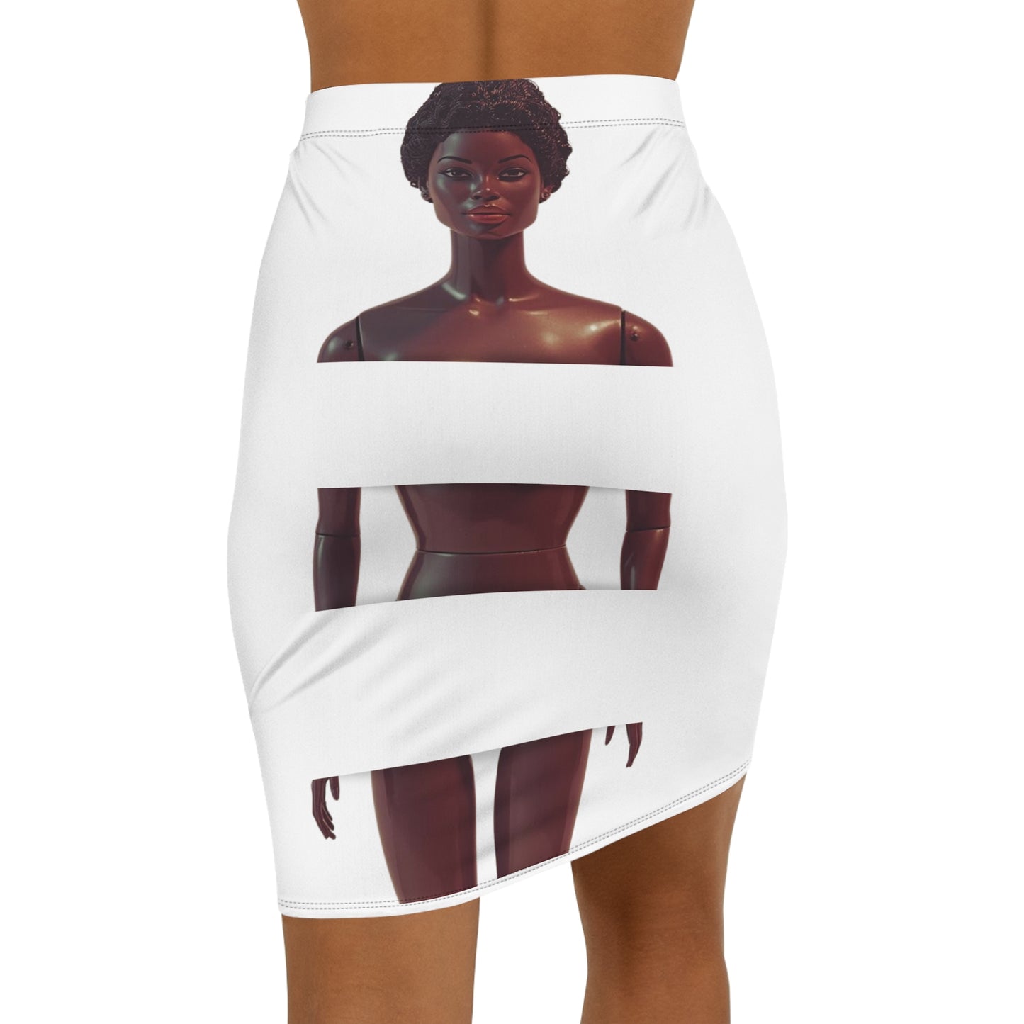 White on White | Pencil Skirt