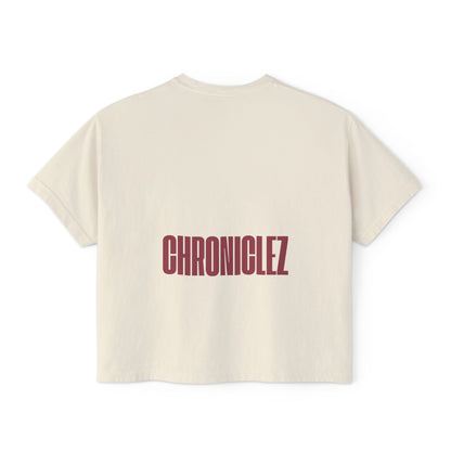 Eating Fries Boxy Tee | Photo Print