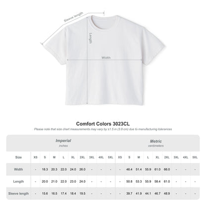 Eating Fries Boxy Tee | Photo Print
