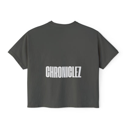 Eating Fries Boxy Tee | Photo Print