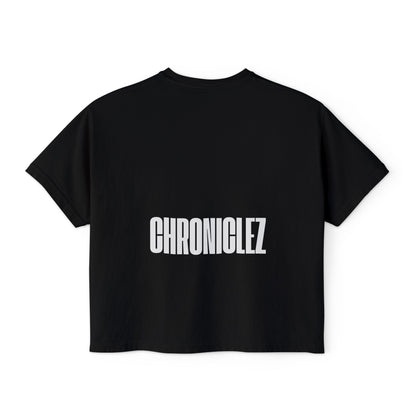 Eating Fries Boxy Tee | Photo Print