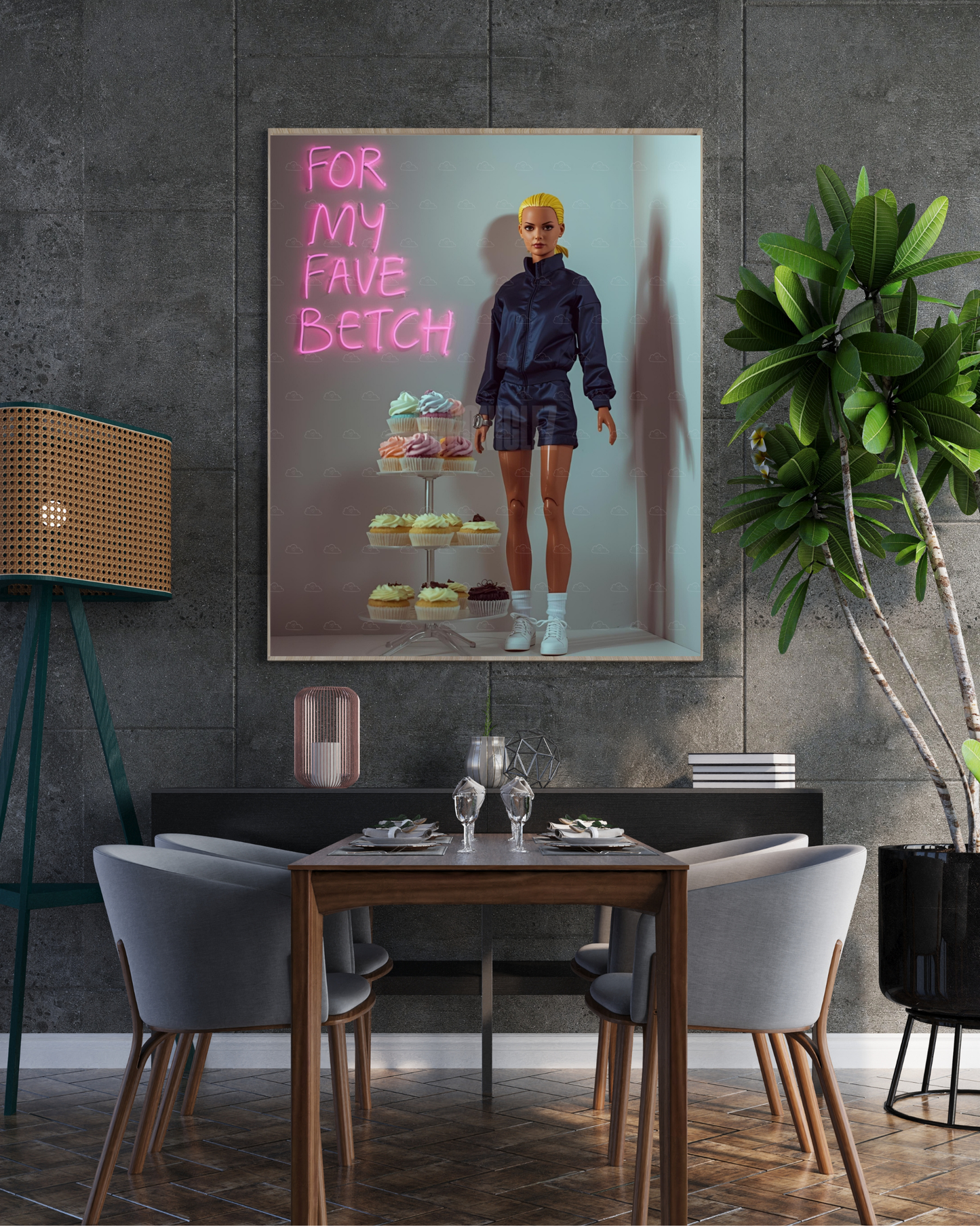 'fave betch' Poster (Digital Download)