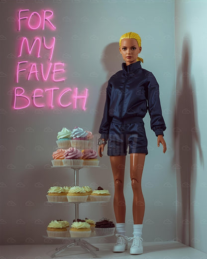 'fave betch' Poster (Digital Download)